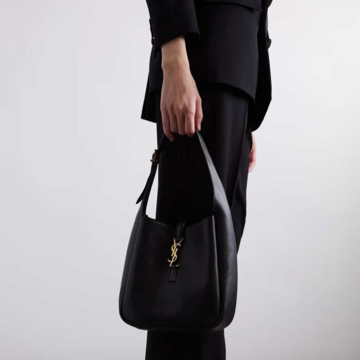 Saint Laurent Le 5 À 7 Supple Large Black 30cm 753837AAAUQ1000 - Image 7