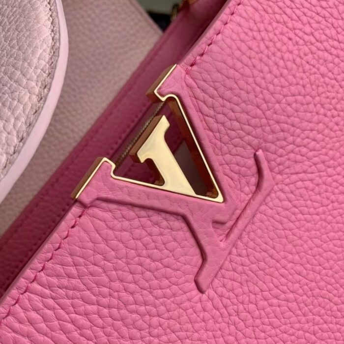 Louis Vuitton Mini Capucines Rose Chamallow Pink 20cm M22375 - Image 4