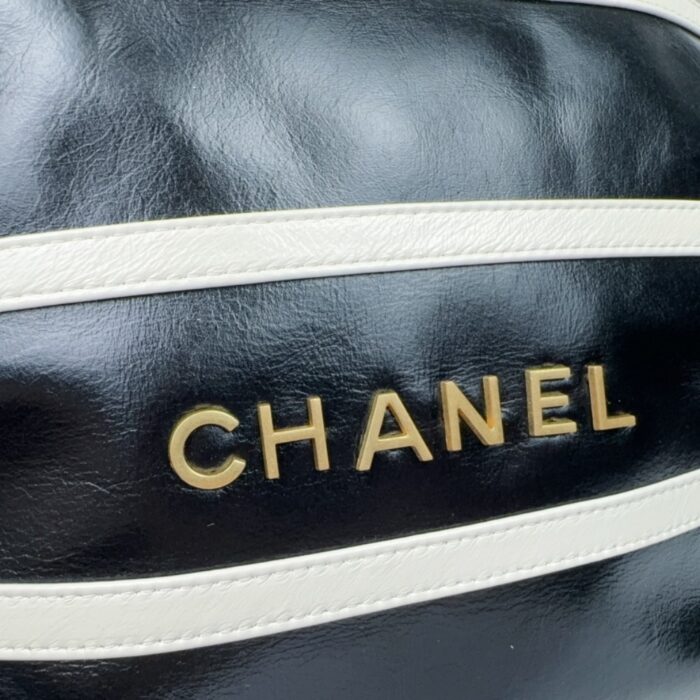 Chanel 22 Backpack Black And White 35cm AS3859 B16NY07735 - Image 5