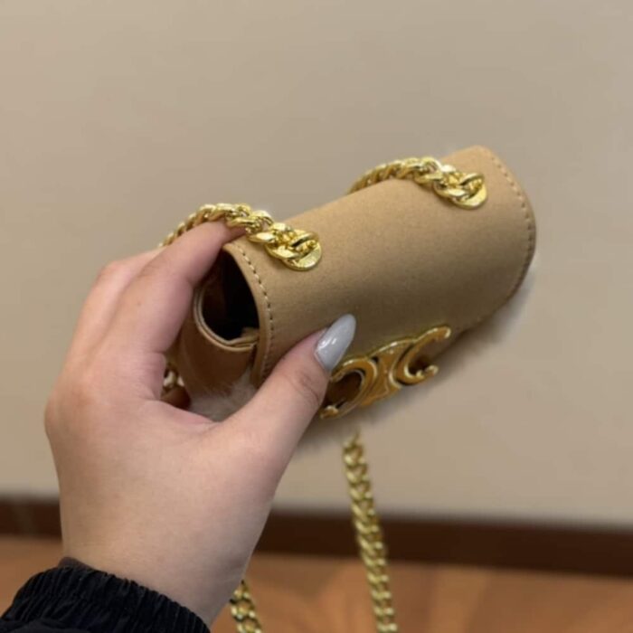 Celine Mini Chain Claude In Natural 10cm 10M853GAY 02VG - Image 6