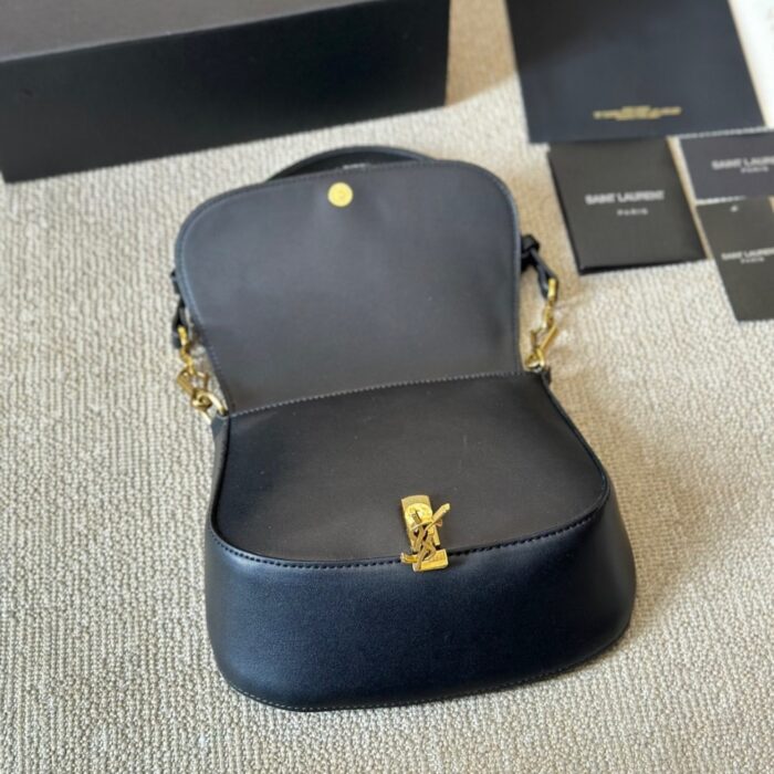 Saint Laurent Voltaire Top Handle Black 20cm 8008460SX0W1000 - Image 5