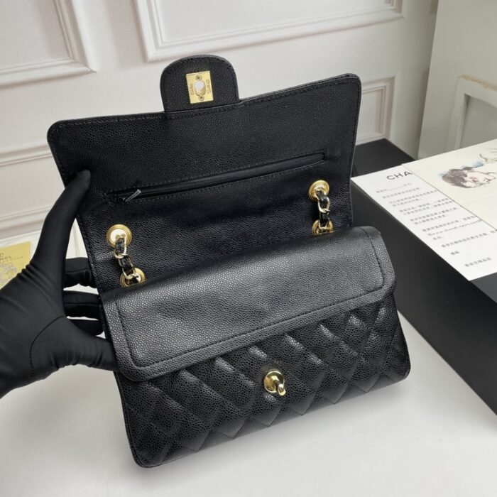 Chanel Classic Double Flap Bag Black 25cm A58600 Y01864 C3906 - Image 5