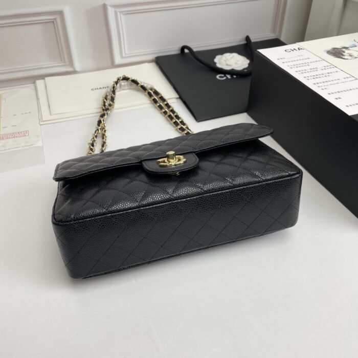 Chanel Classic Double Flap Bag Black 25cm A58600 Y01864 C3906 - Image 6