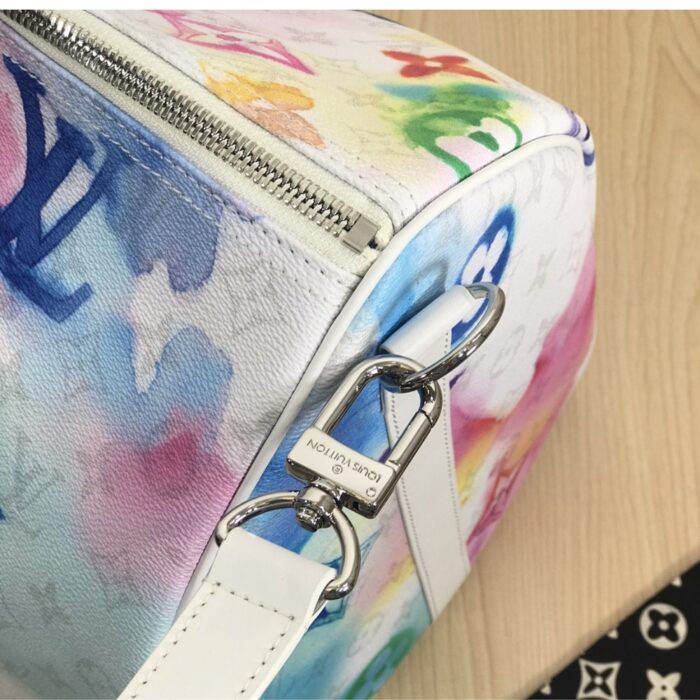 Louis Vuitton Keepall 50 Monogram Watercolor 50cm M45758 - Image 4