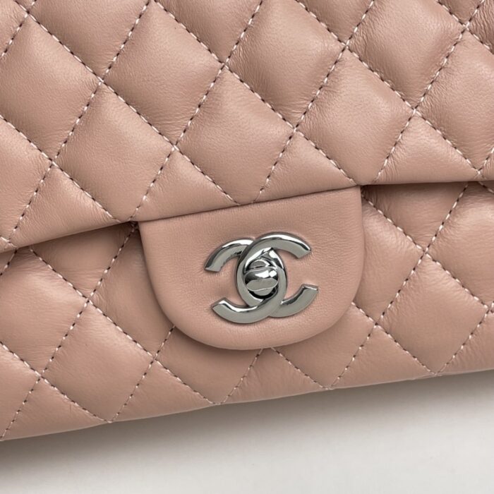 Chanel Classic Double Flap Bag Power Pink 25cm - Image 7