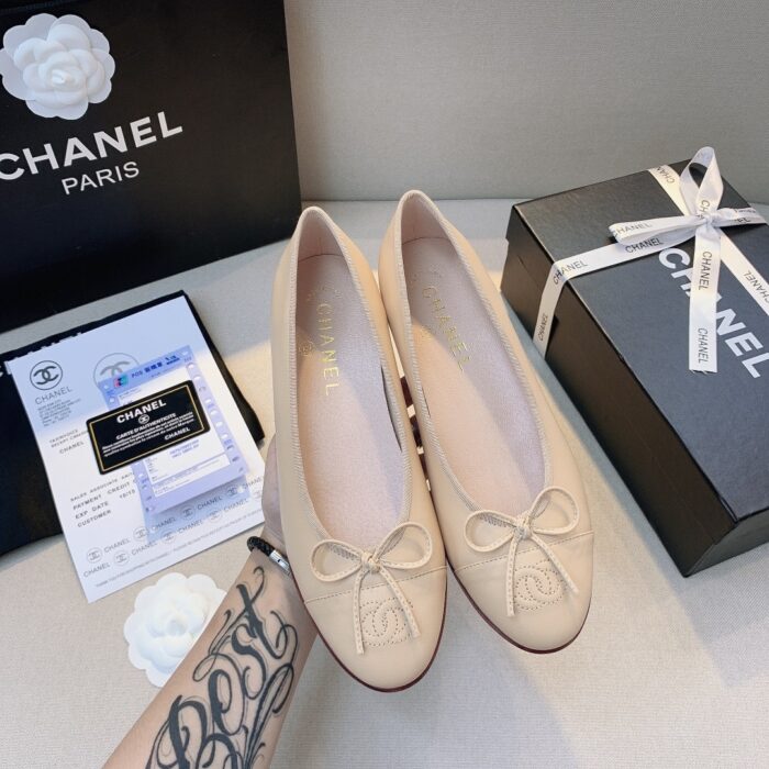 Chanel Women’s Sandals Classic Ballet Ivory - Image 2