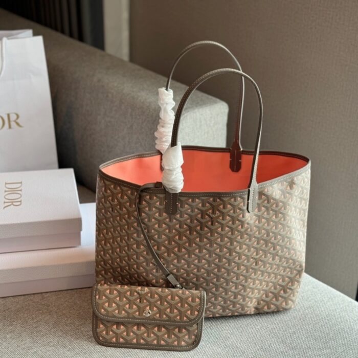 Goyard Saint Louis Claire Voie PM Bag Khaki 34cm STLCLAPMLTY29CL61P - Image 5