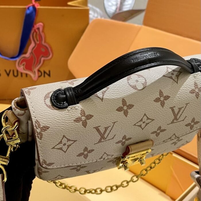 Louis Vuitton Pochette Métis East West Monogram Peach 21cm M46914 - Image 7