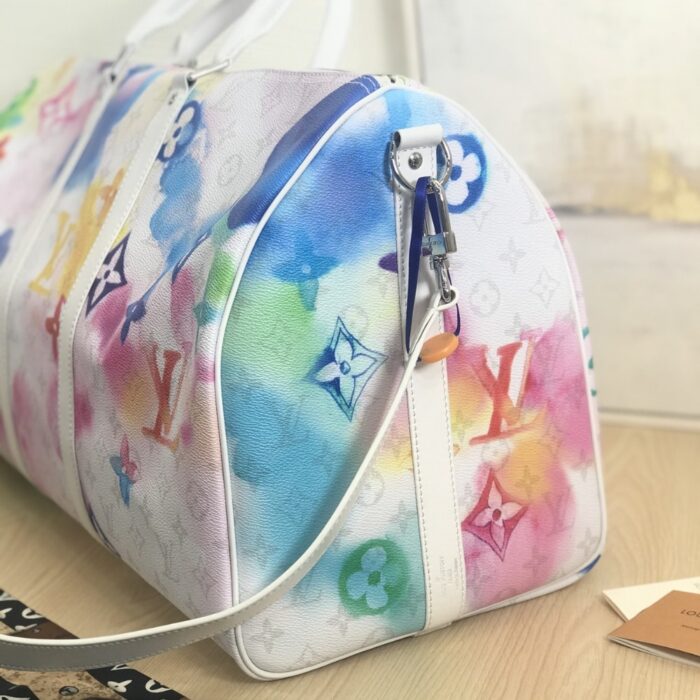 Louis Vuitton Keepall 50 Monogram Watercolor 50cm M45758 - Image 7