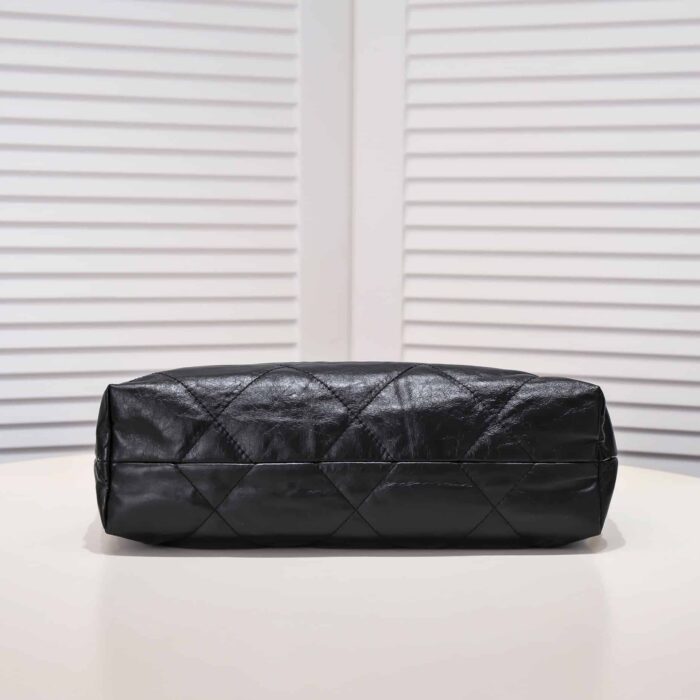Chanel 22 Handbag Black 30cm AS3260 B08037 94305 - Image 5