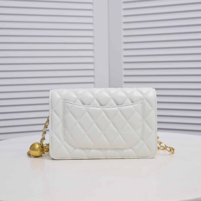 Chanel Wallet On Chain White 20cm - Image 4