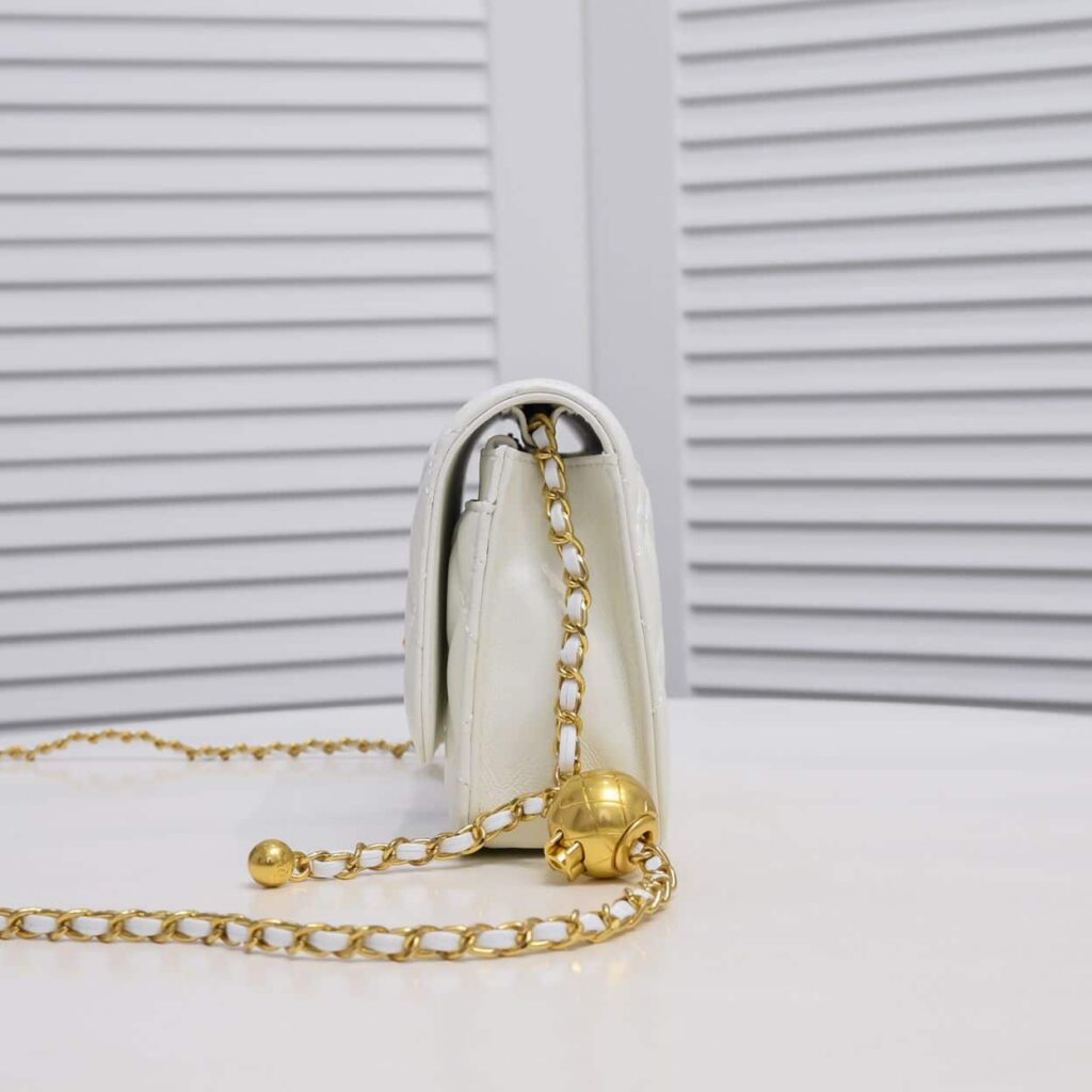 Chanel Wallet On Chain White 20cm - Image 3