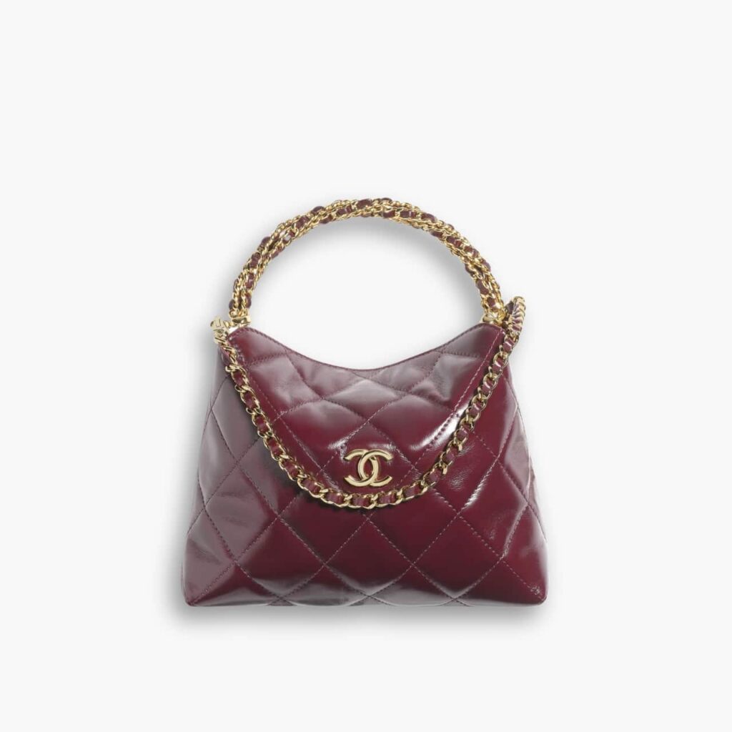 Chanel Clutch With Chain Burgundy 18cm AP4189 B17675 NZG79