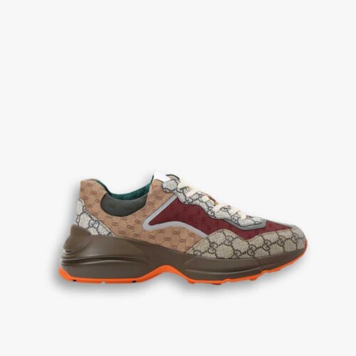 Gucci Women’s Gg Rhyton Sneaker Brown 619891 99WG0 6060