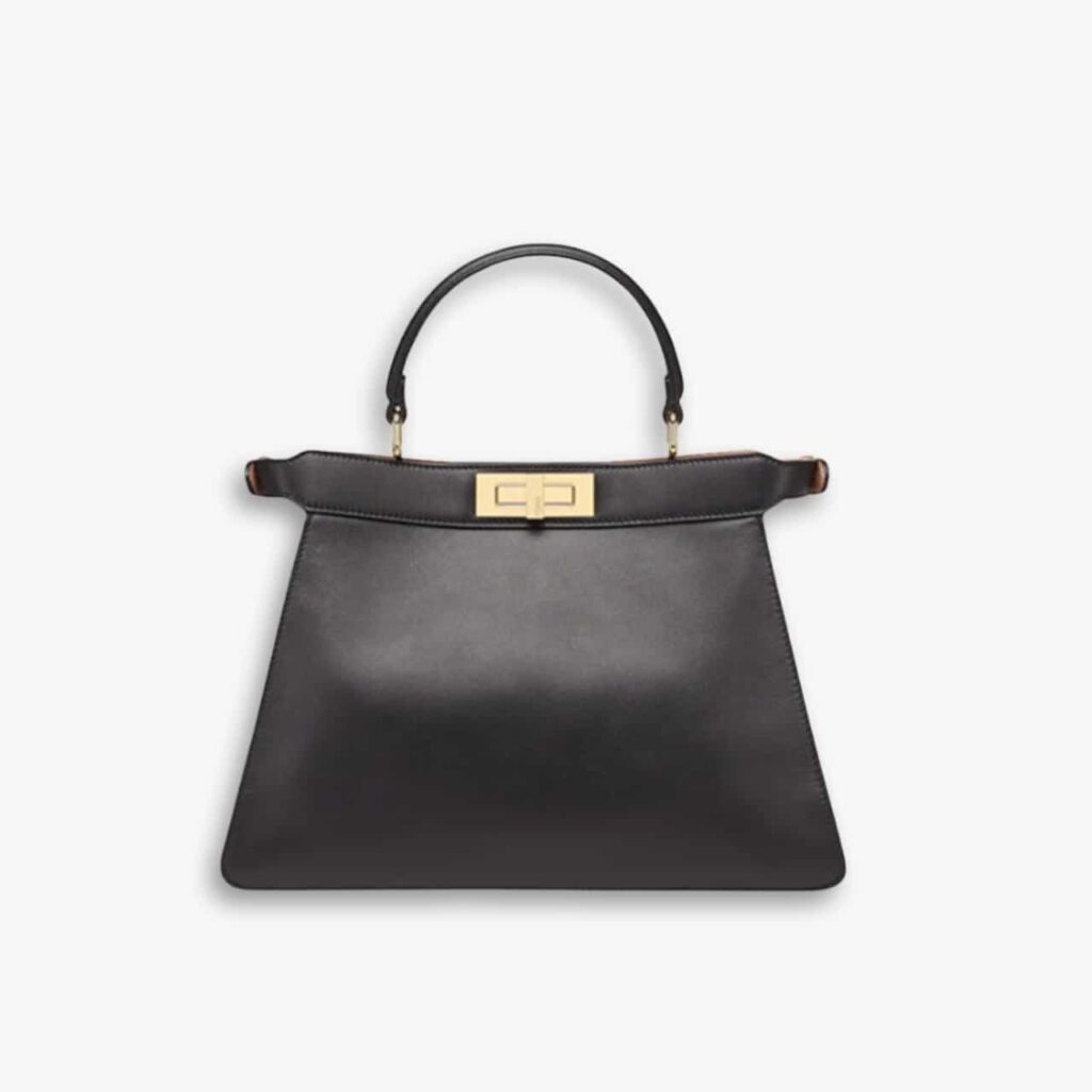 Fendi Peekaboo ISeeU Petite Bag Black 33cm