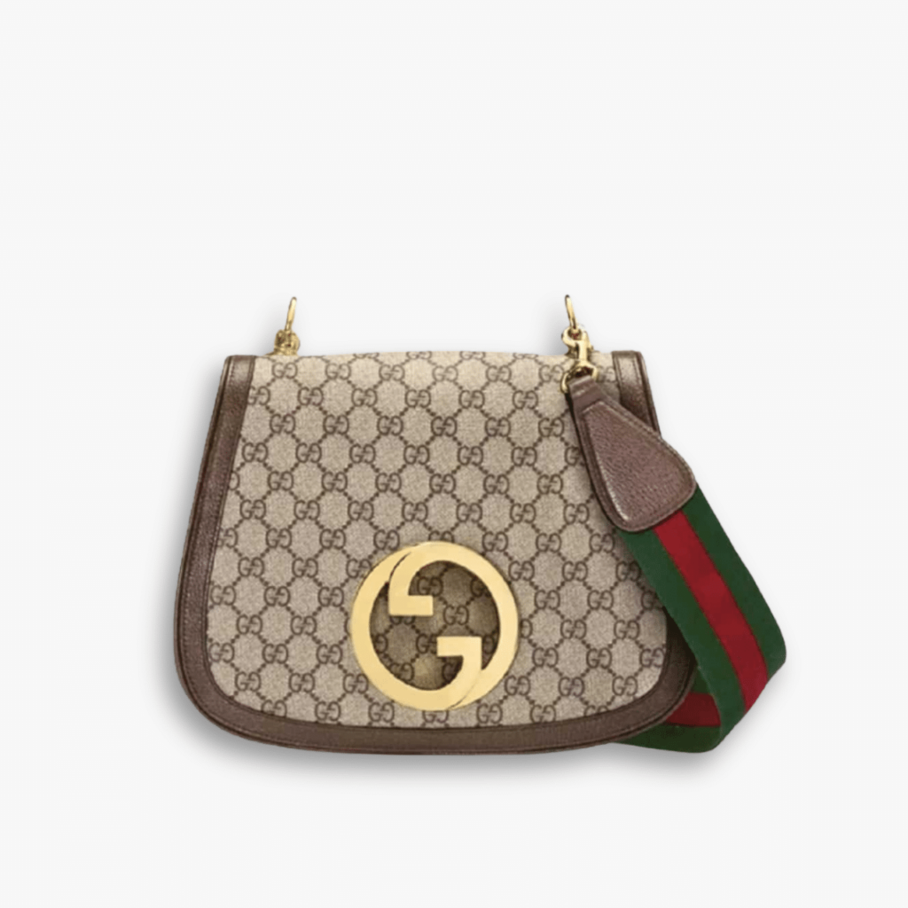Gucci Blondie Medium Bag Beige Brown 29cm 721172 96IWG 8745