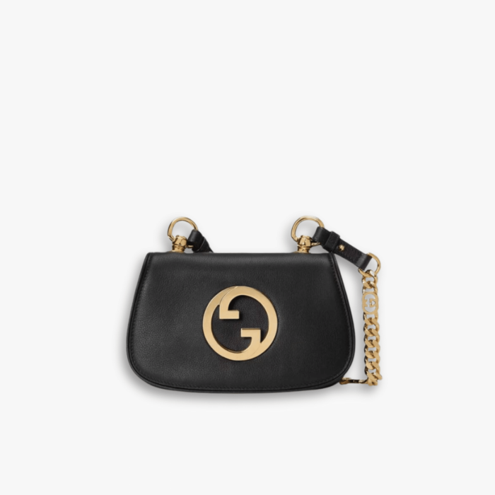 Gucci Blondie Mini Shoulder Bag Black 21cm 724645 UXX0G 1000 - Image 9