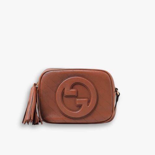 Gucci Blondie Small Shoulder Bag Brown 21cm 742360 1IV0G 6420