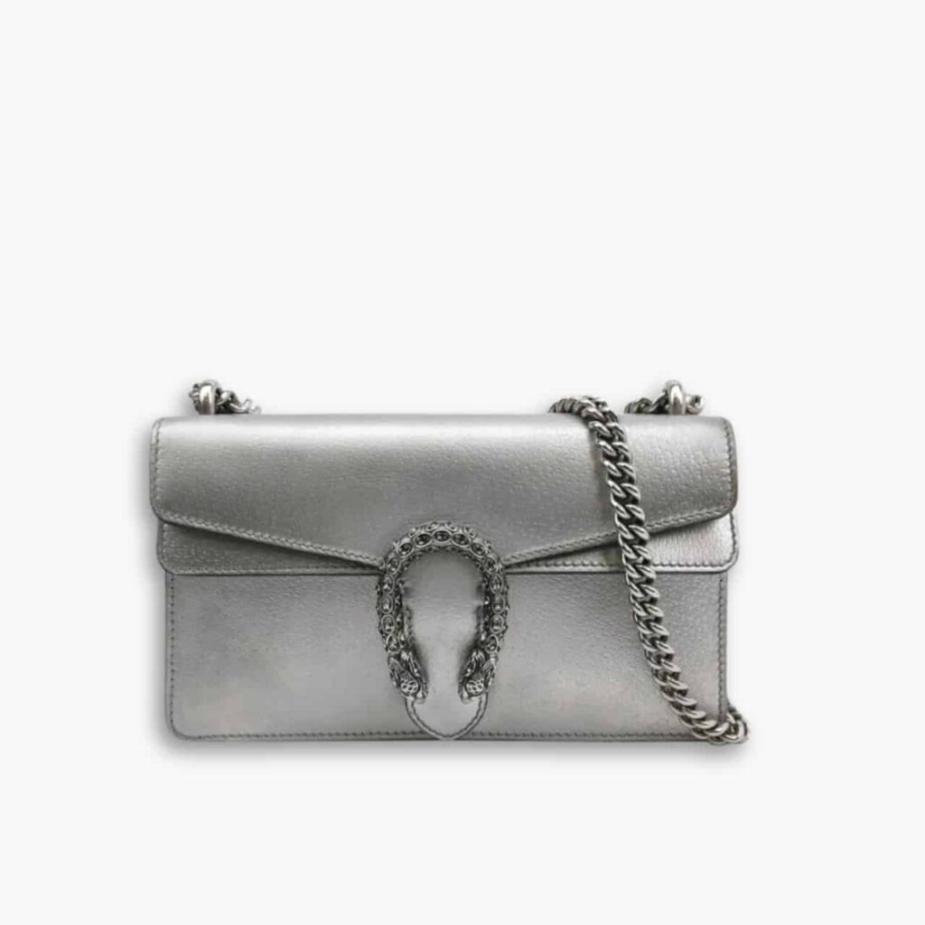 Gucci Dionysus Bag Silver 28 cm