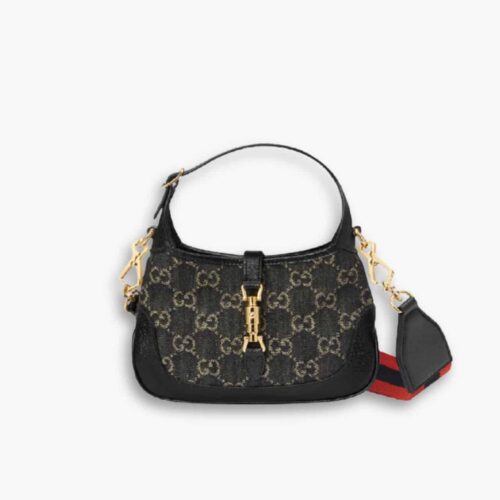 Gucci Jackie 1961 Mini Bag Black 19 cm 685127 UN3AG 1294