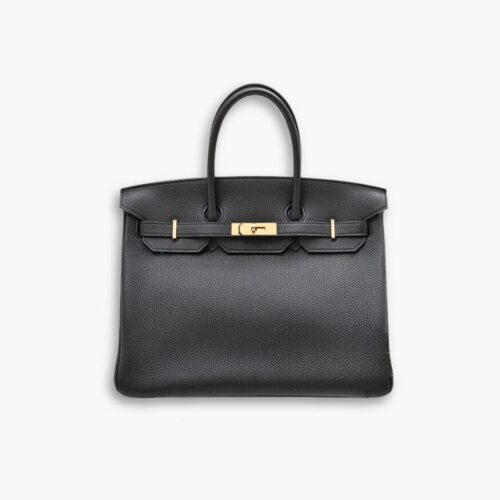 Hermes Birkin 35 Togo Leather Black 35Cm