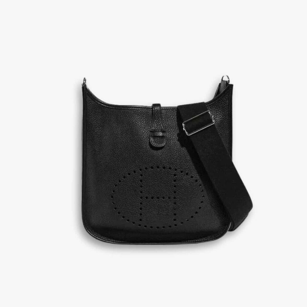 Hermes Evelyne 29 Clemence Black 25cm