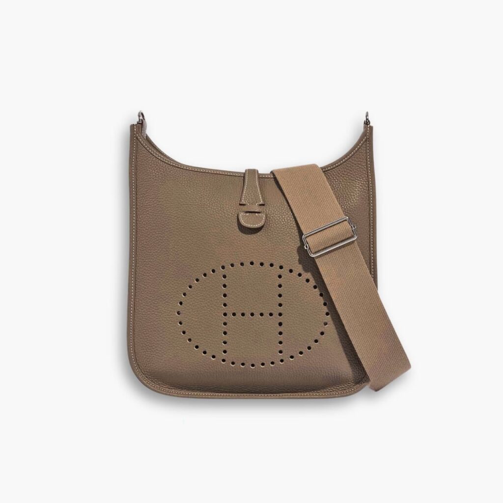 Hermes Evelyne 29 Clemence Etoupe 25cm