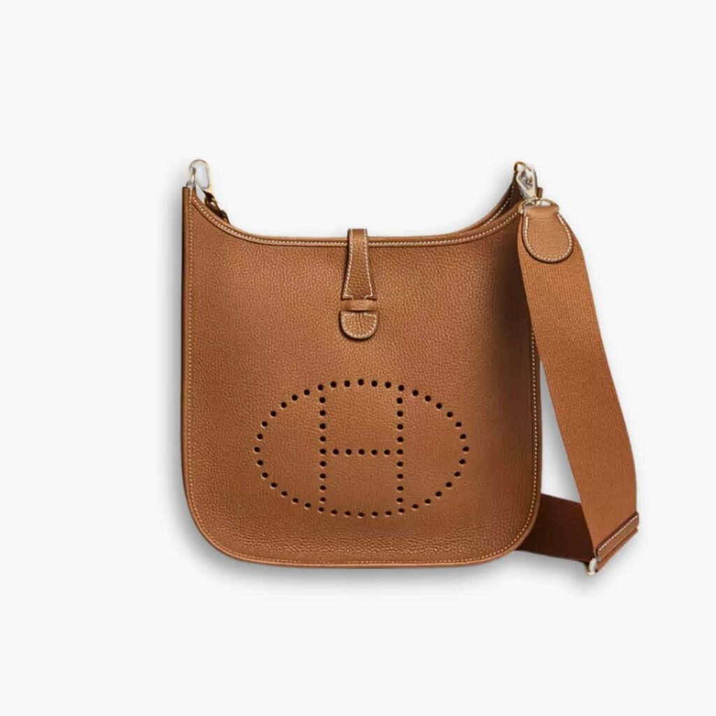 Hermes Evelyne 29 Clemence Brown 25cm