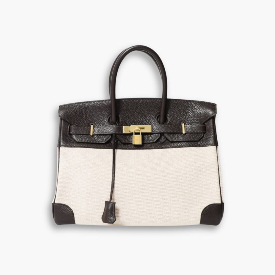 Hermes Birkin 25 Toile H Black 25cm
