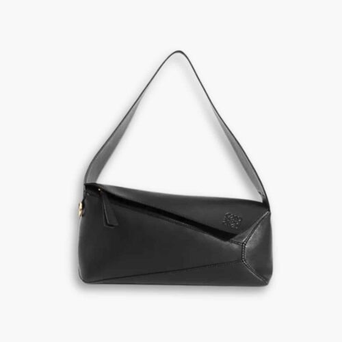 Loewe Puzzle Hobo Bag Leather Black 29cm A510J67X01387