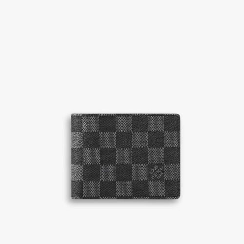 Louis Vuitton Multiple Wallet Navy Blue 11cm N63260