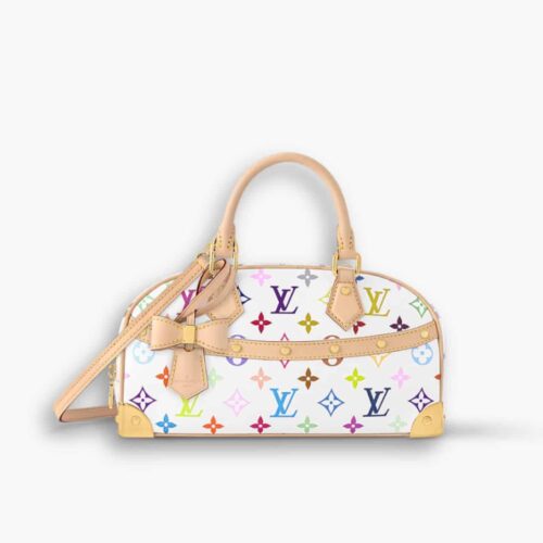 Louis Vuitton X Takashi Murakami Handbag East West Mullticolored 28cm M13084