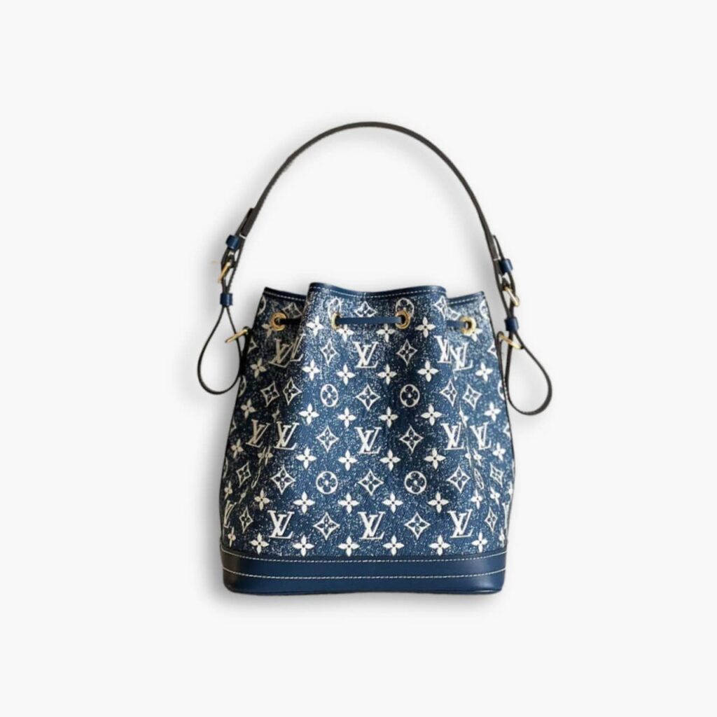 Louis Vuitton Petit Noé Denim Jacquard 25cm M59606
