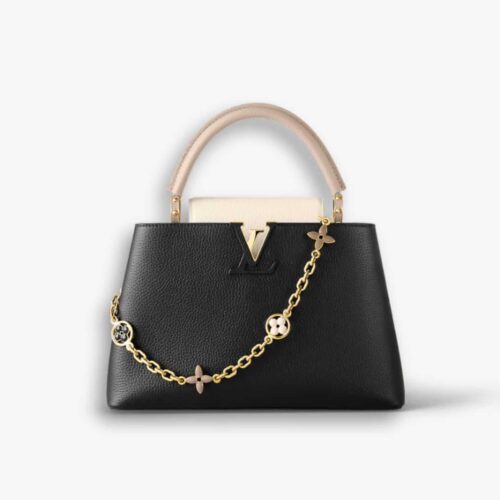 Louis Vuitton Capucines MM Black 31Cm M20708