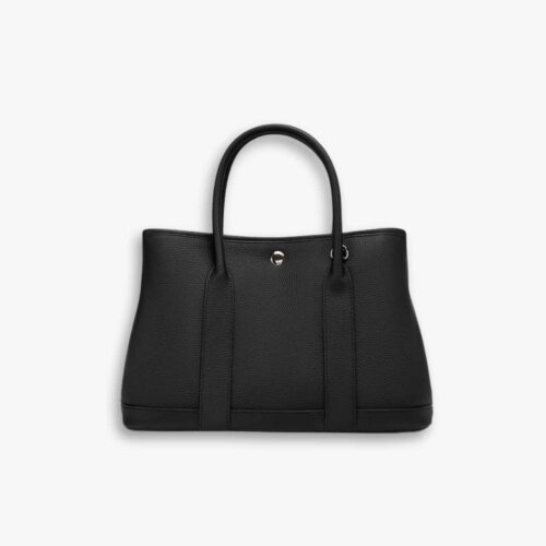 Hermes Garden Party Mini Bag Black 25cm