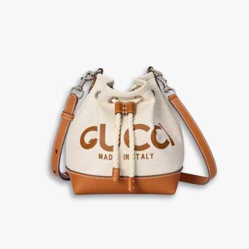 Gucci Shoulder Bag With Gucci Print Brown 23cm 777166 FACV3 8455