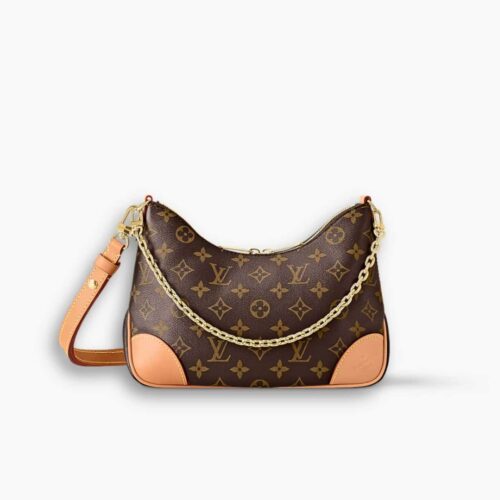 Louis Vuitton Boulogne PM Monogram Canvas Natural Beige 26cm M45832