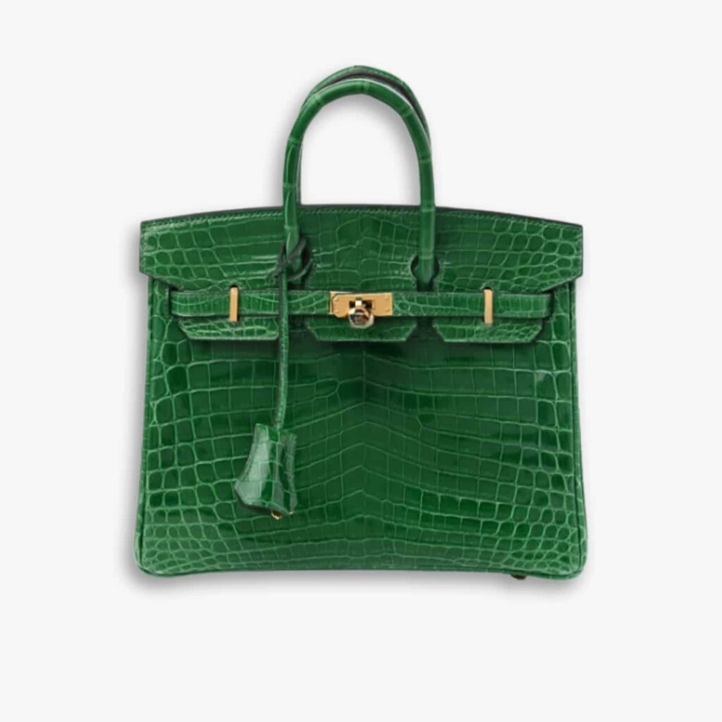 Hermes Birkin 30 Crocodile Dark Green 30cm