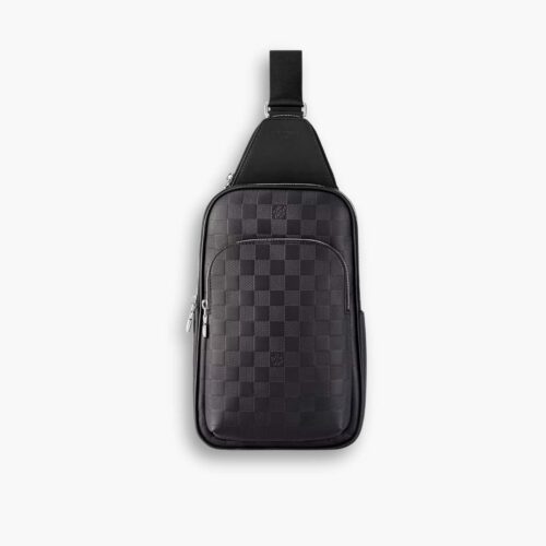 Louis Vuitton Avenue NM Crossbody Bag Damier Black 20cm N41720