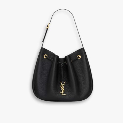 Saint Laurent Paris VII Small Hobo Black 31cm 796626AADUU1000