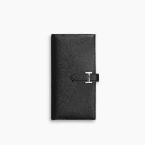 Hermes Bearn Wallet Epsom Black 17cm H039785CC89
