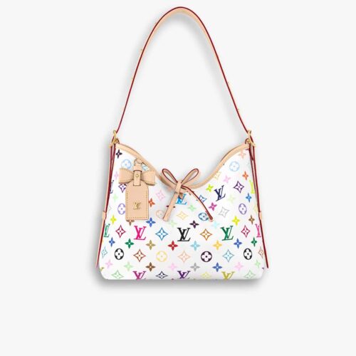 Louis Vuitton X TM Carryall PM Bag Multicolor White 30cm M13661