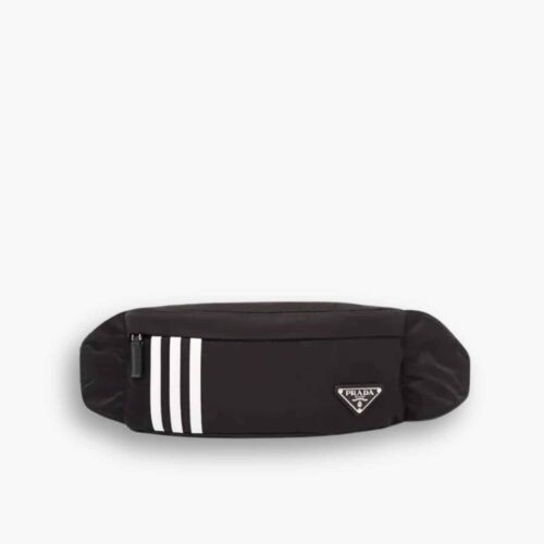 Prada X Adidas Re Nylon Belt Bag Black 26cm 2VL034 1WQ8 F0002 V ADS