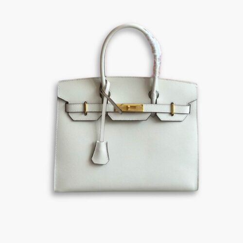 Hermes Birkin 30 Handbag White 30Cm
