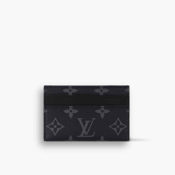 Louis Vuitton Card Holder Monogram Eclipse 9cm M6217