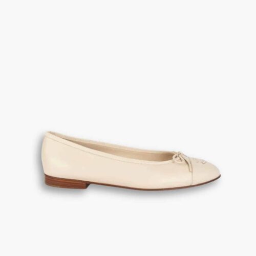 Chanel Women’s Sandals Classic Ballet Ivory