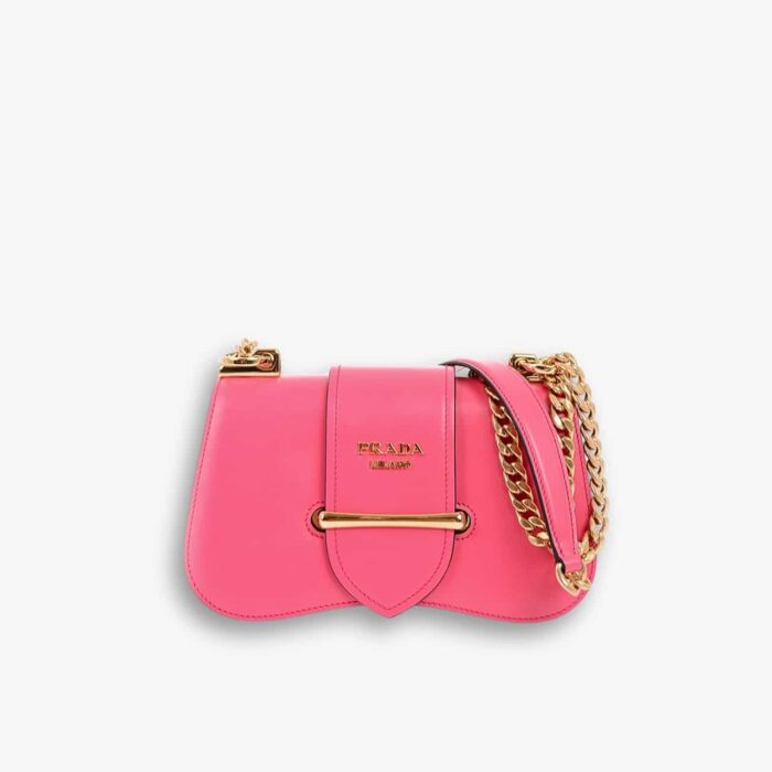 Prada Sidonie Saffiano Pink 24cm