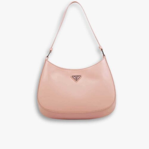 Prada Cleo Brushed Leather Pink 22 Cm