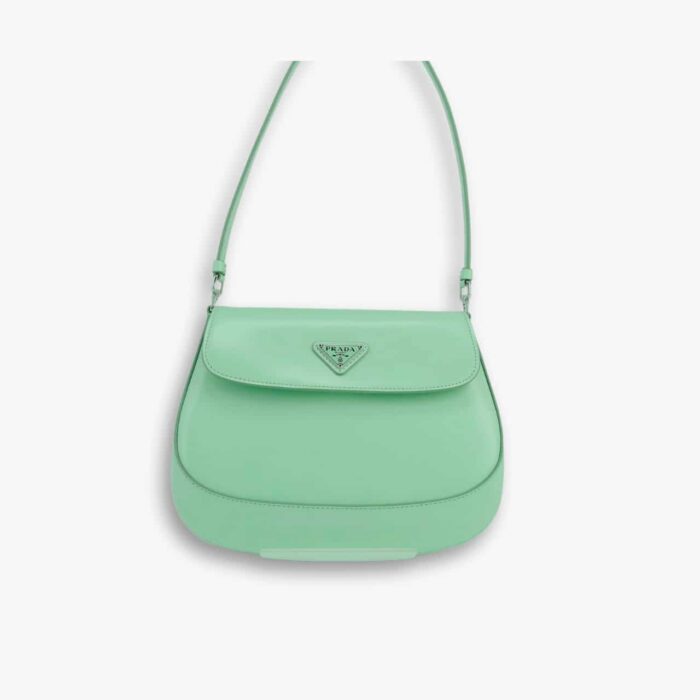 Prada Cleo Brushed Leather Green 22 Cm