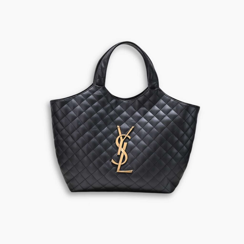 Saint Laurent Icare Maxi Shopping Bag Black 58cm